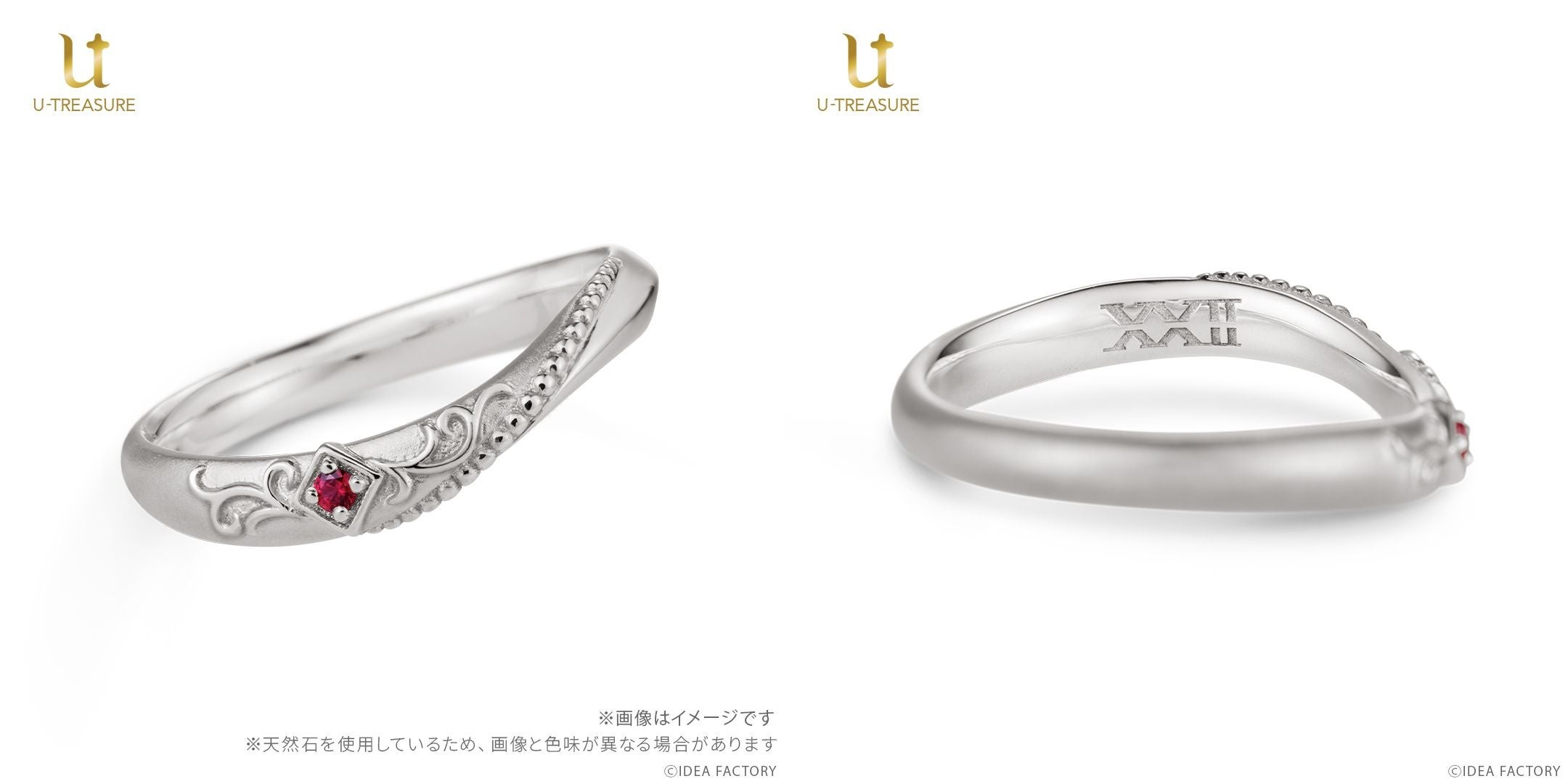 終遠のヴィルシュ】リング（指輪）全6種類。キャラクター自身や衣装を