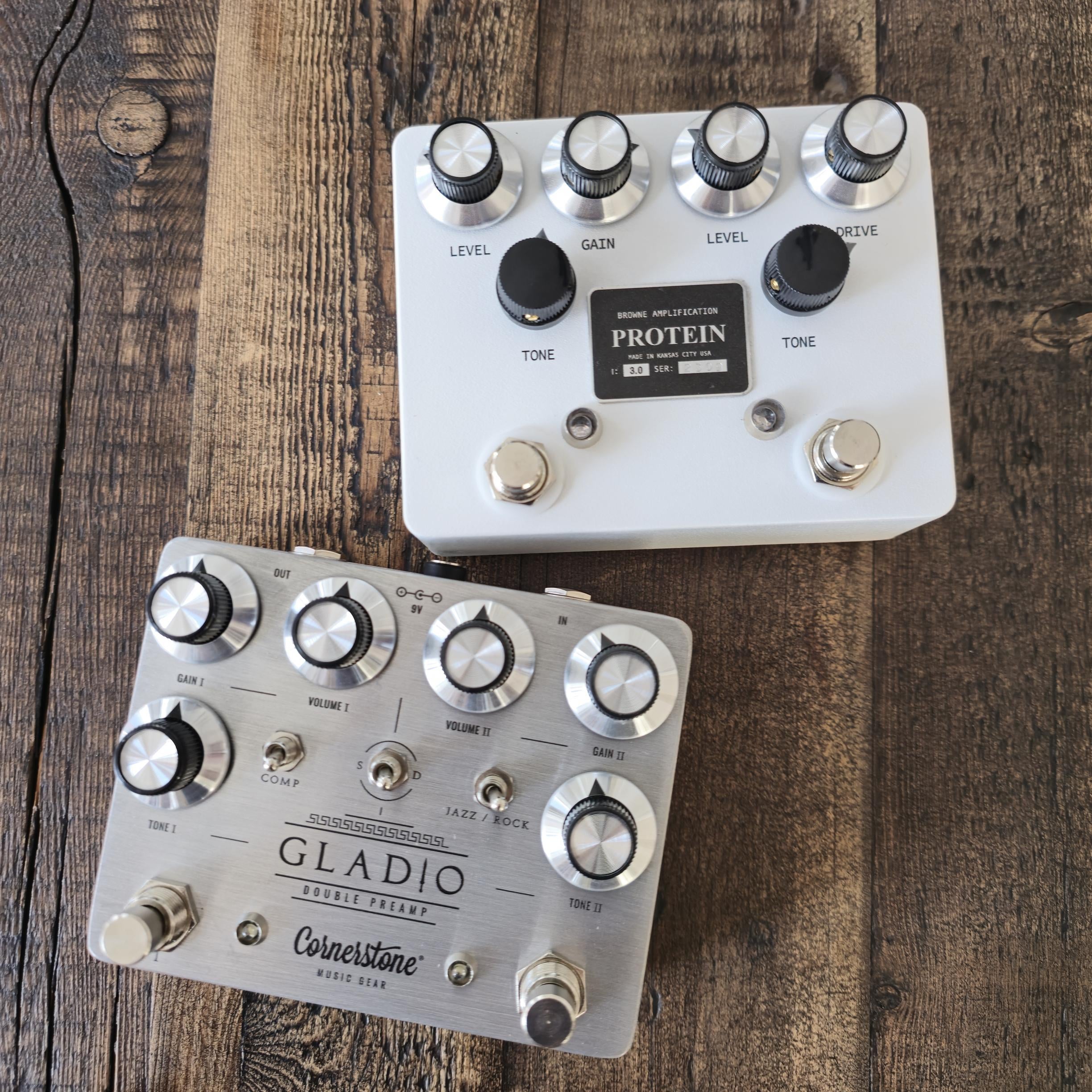 NPD: Cornerstone Gladio Dual Preamp and Browne Amplification