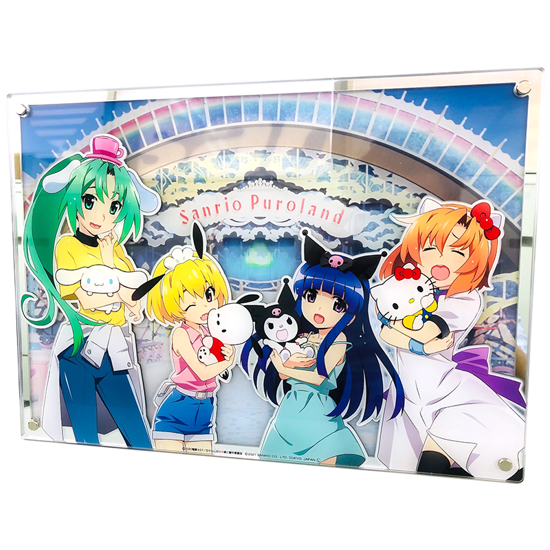 ひぐらしのなく頃に卒×サンリオキャラクターズ メモリアル3層アクリル