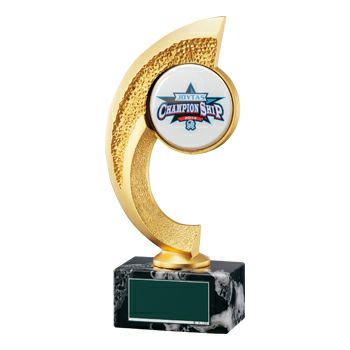 金・銀・銅のカラー選択が可能なセミオーダートロフィーJW-SH-7317