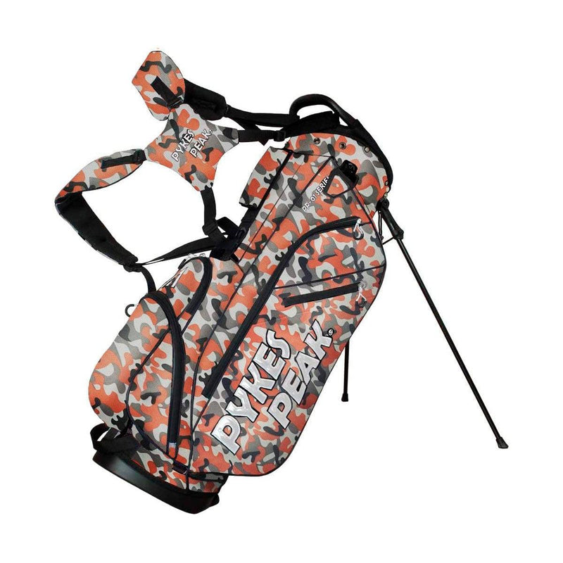 Srixon 迷彩柄 スタンド キャディバック 軽量、美品 Srixon 迷彩柄
