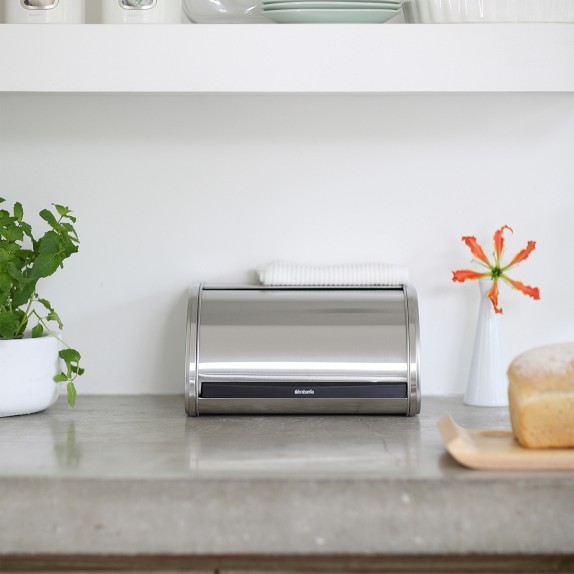 Brabantia Roll Top Bread Box | Williams Sonoma