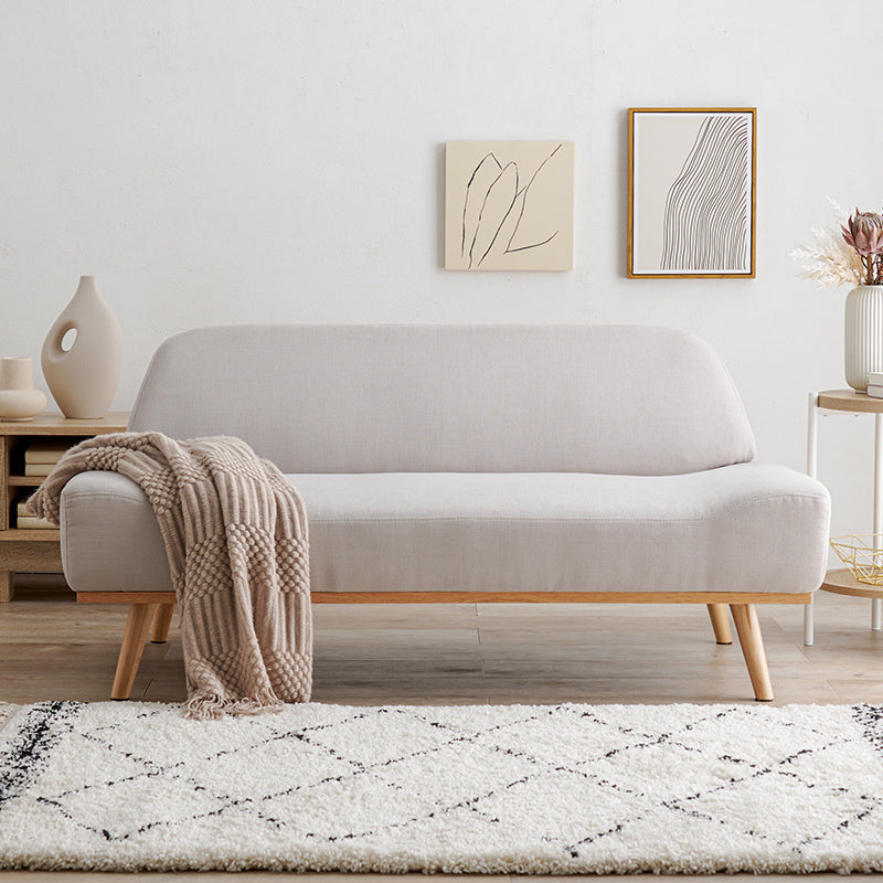 ソファ 2人掛け [幅135] アームレス 脚取り外し可能 北欧風 Rest