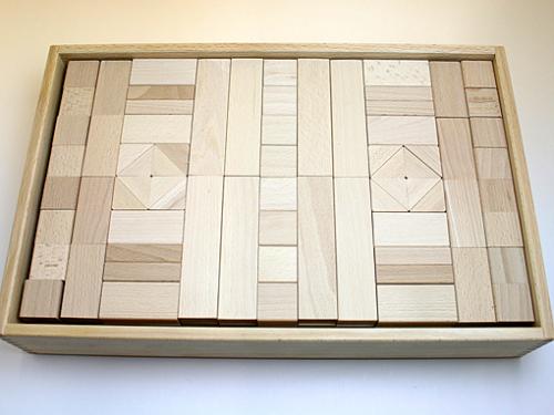 木のおもちゃ カルテット / フレーベル積木 大｜デュシマ社 正規品