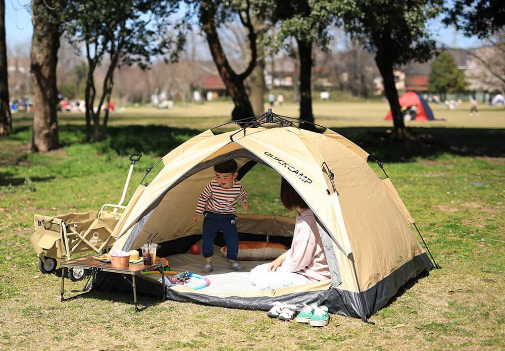 ベストセラーのワンタッチテントがリニューアルし、新登場。 ｜活動