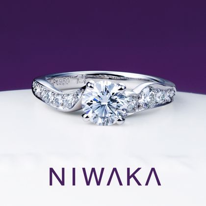 花咲 HANAEMI [婚約指輪] 俄(にわか) | Ringraph(リングラフ)