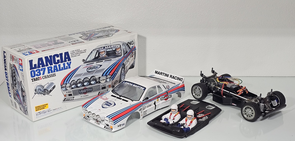 Tamiya Lancia 037 1/10 4WD Electric Rally Car Build (TA-02S) – RC