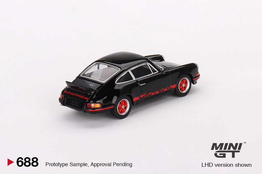MINI GT MGT00688-R 1/64 ポルシェ 911 カレラ RS 2.7 ブラック/レッド