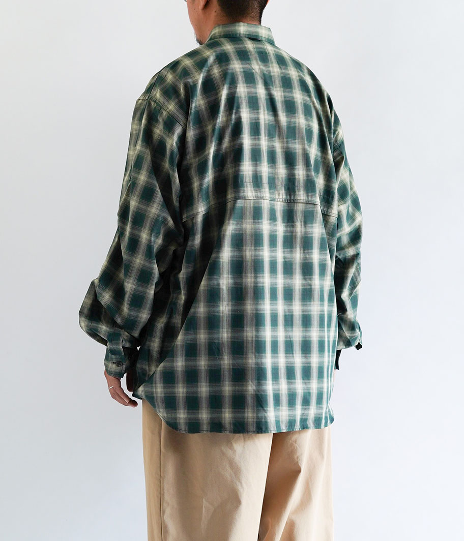 DAIWA PIER 39 Tech Logger Shirts [GREEN] - Fresh Service NECESSARY