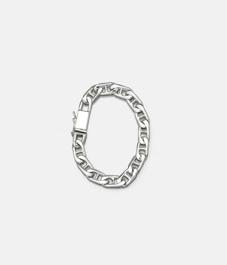 FIFTH Silver Chain Bracelet / 1490-1 - Fresh Service NECESSARY or