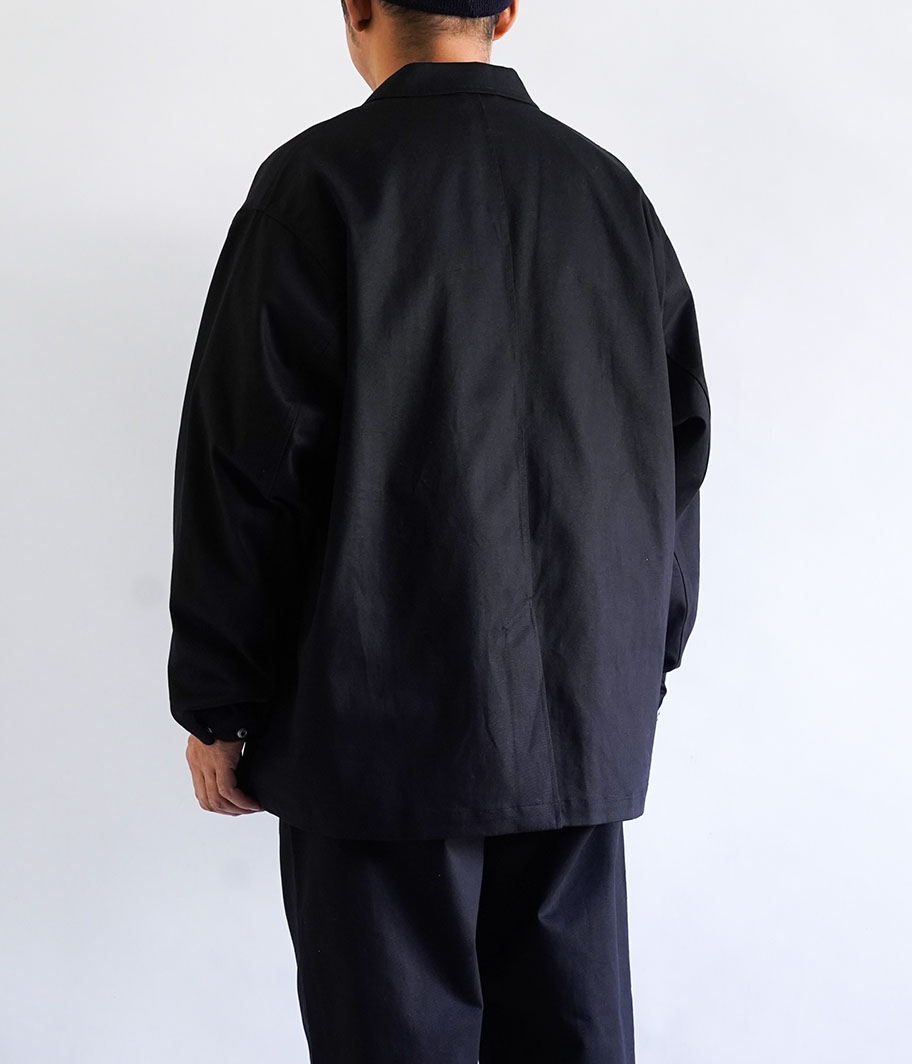 Fresh Service CORPORATE CHINO JACKET [BLACK] - Fresh Service