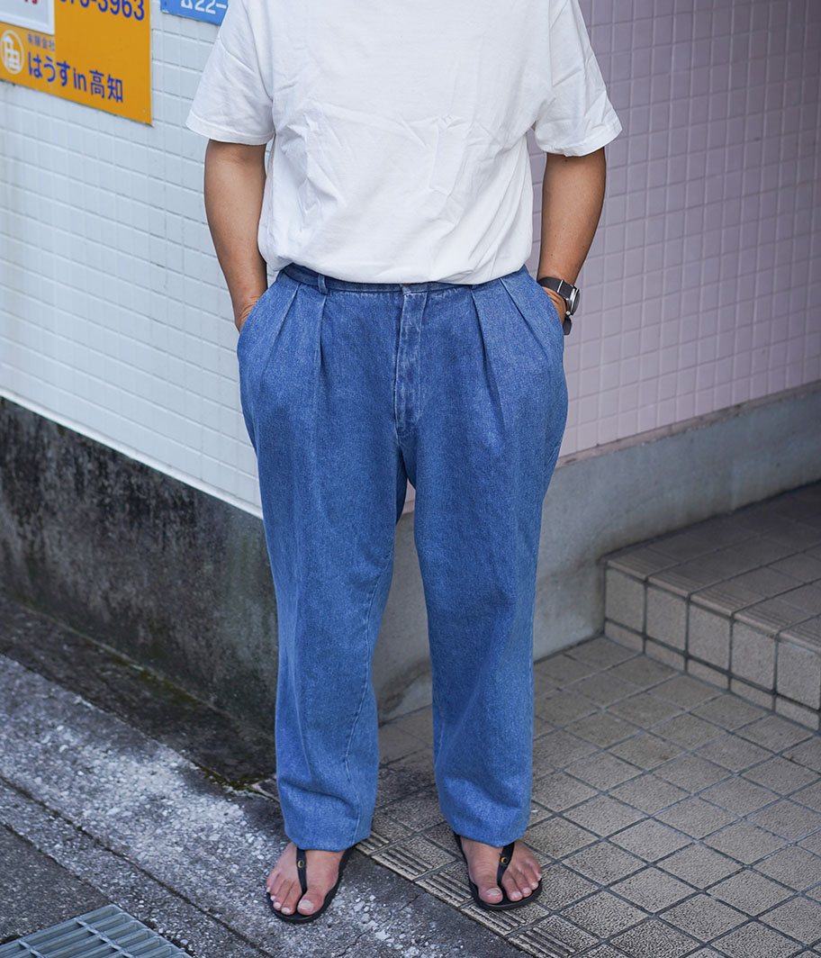 NEAT Chino Sea Island Cotton Denim [BLUE] - Fresh Service