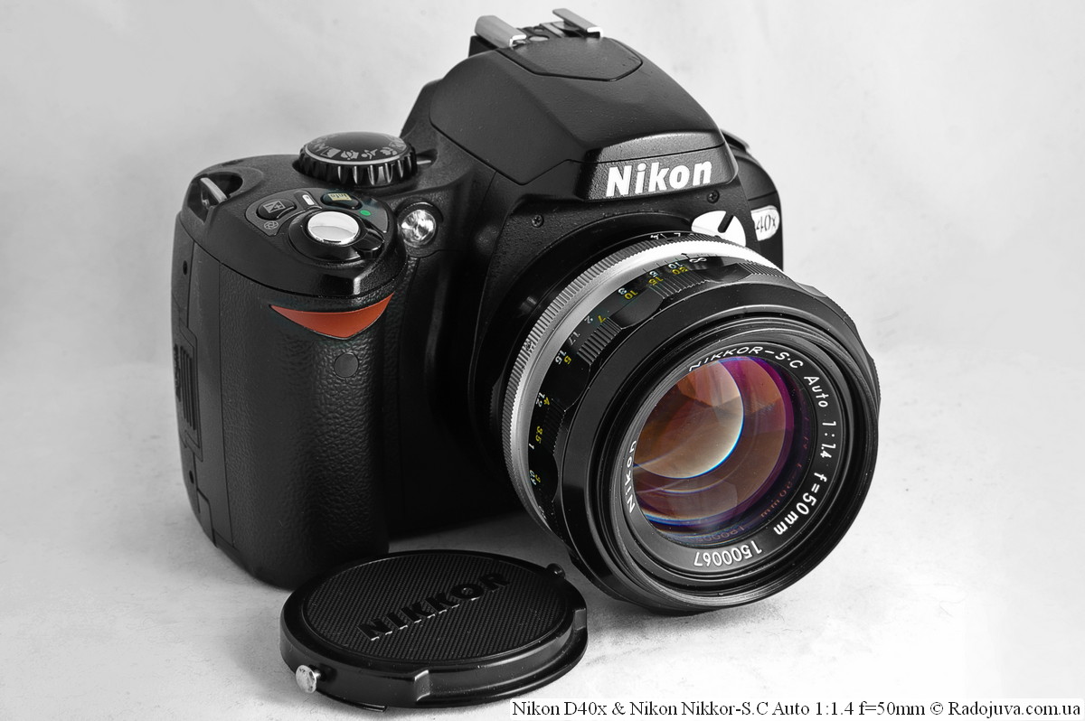 Review of Nikon Nikkor-SC Auto 1: 1.4 f = 50mm | Happy
