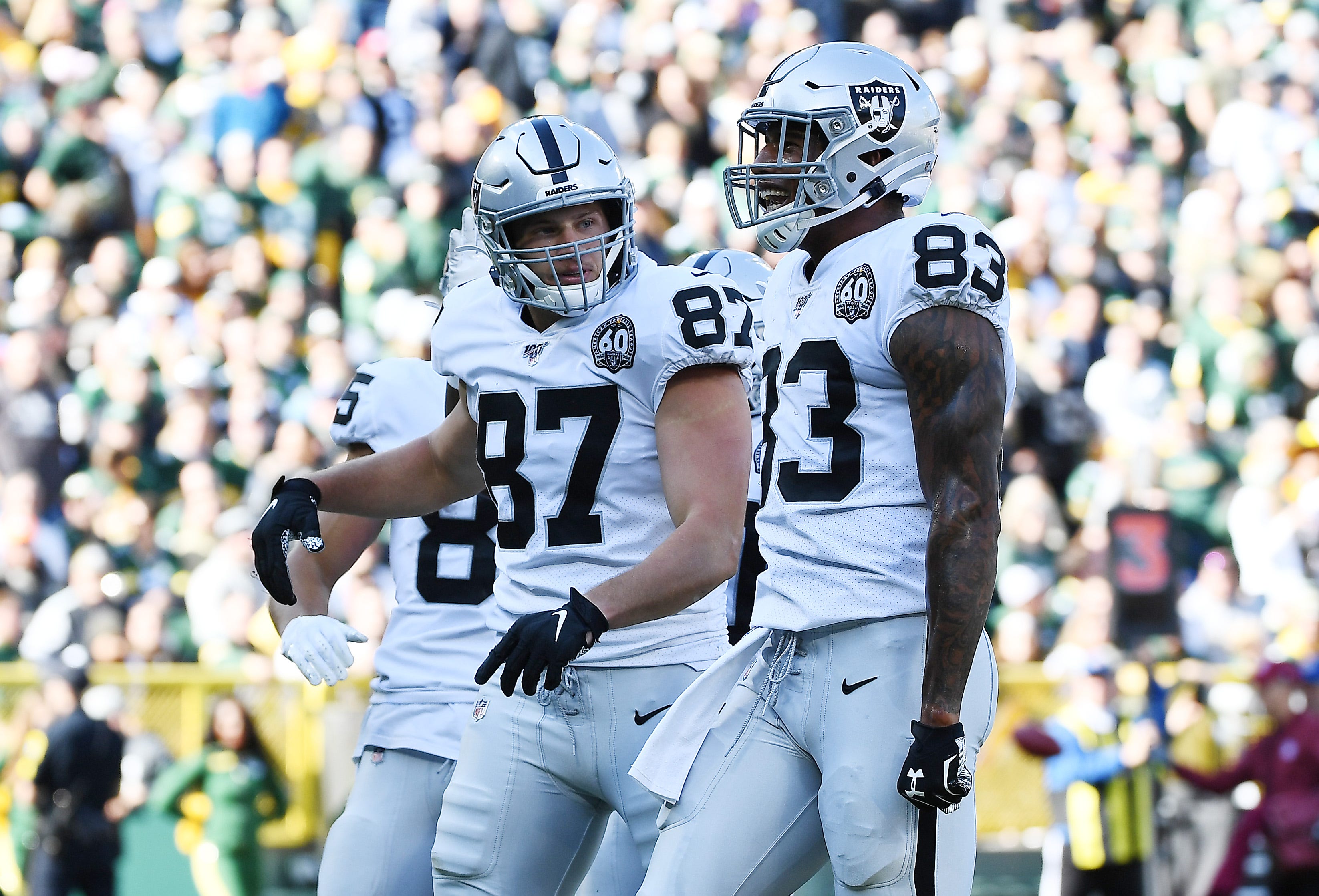 Do the Raiders have the best tight end duo in the NFL?