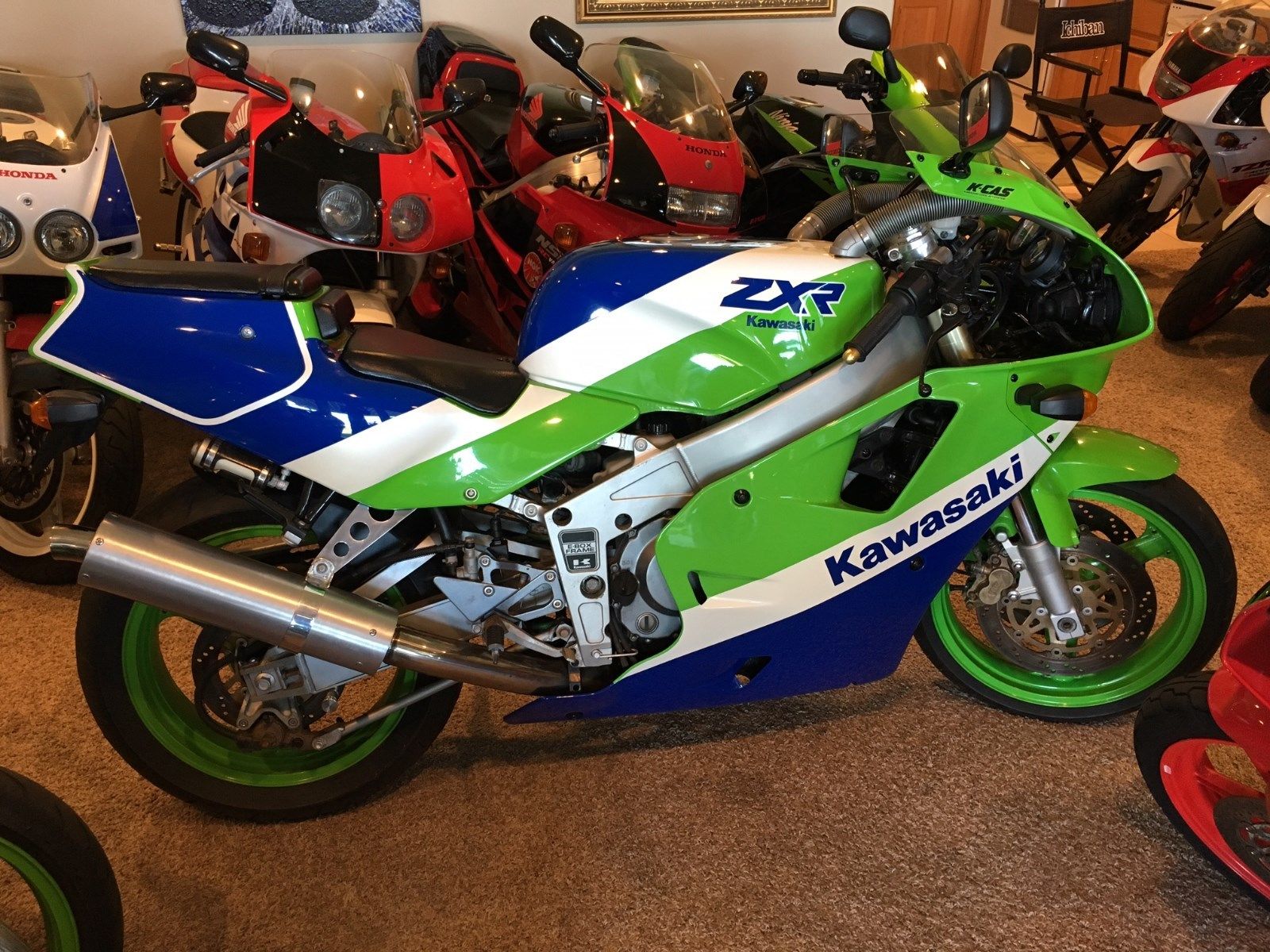 Featured Listing: 1989 Kawasaki ZXR400H1 with 3,815 Miles! - Rare