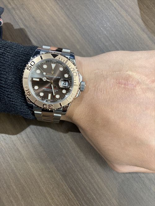 116621 チョコレートブラウン ROLEX（ロレックス）ヨットマスター40