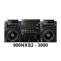 Pioneer DJM-900NXS2 & CDJ-3000 Rental – Professional 4-Channel