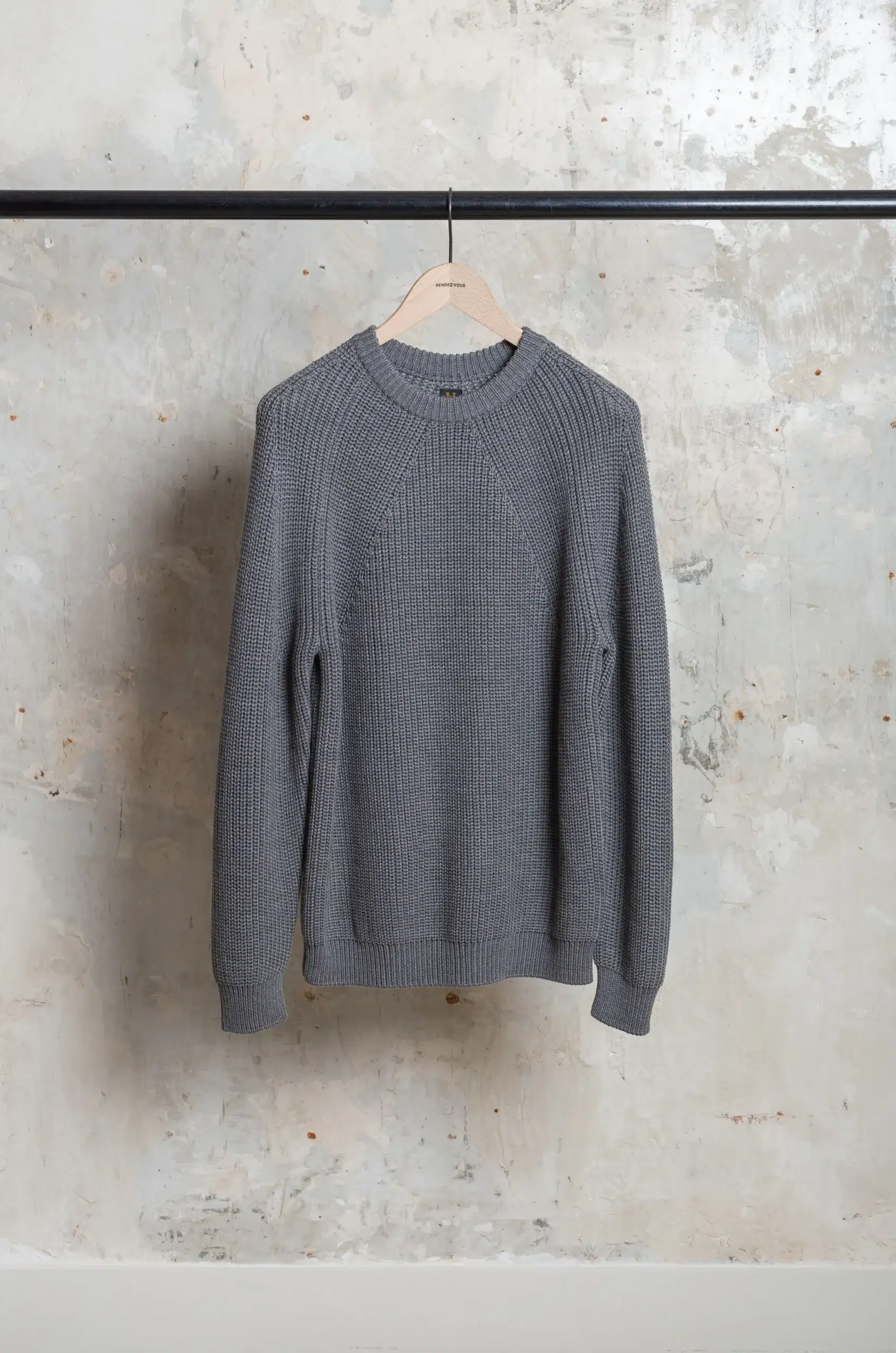 Batoner - SIGNATURE CREW NECK - MERANGE GRAY