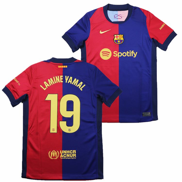 NIKE ナイキ】KIDS ＃19 ラミン・ヤマル 24/25 FCバルセロナ HOME