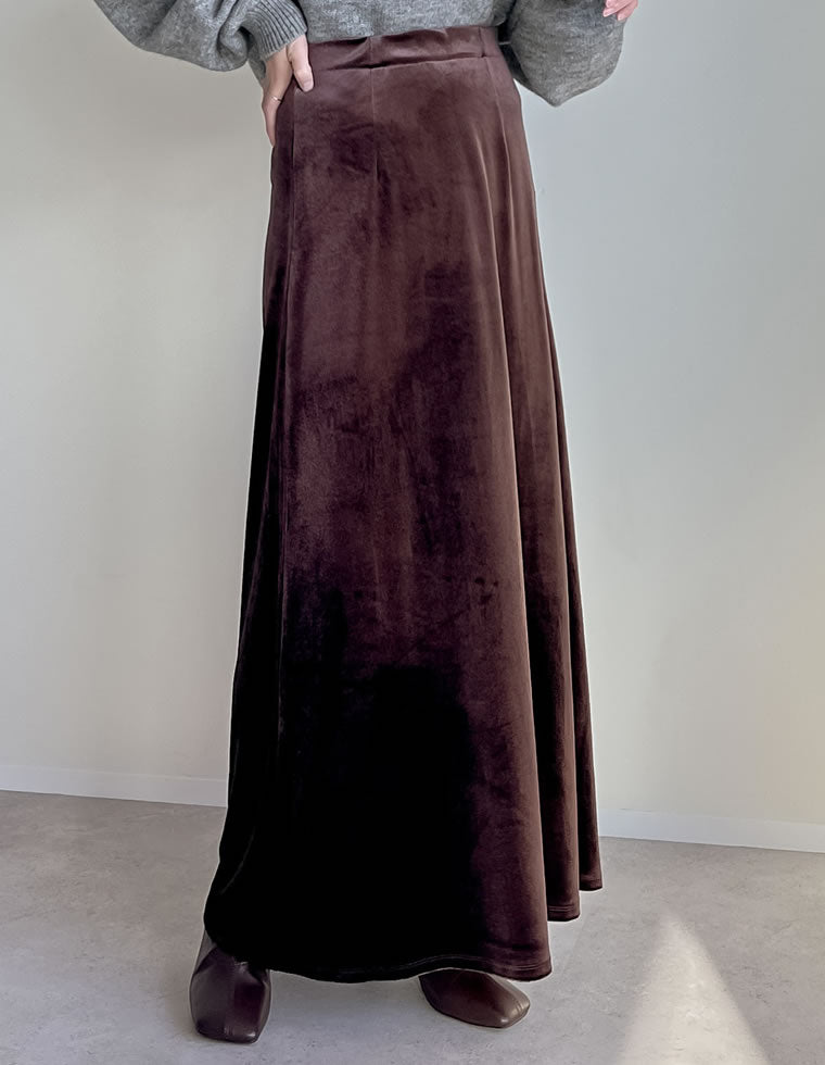 カットベロアナロースカート - スカート通販 | 人気レディース