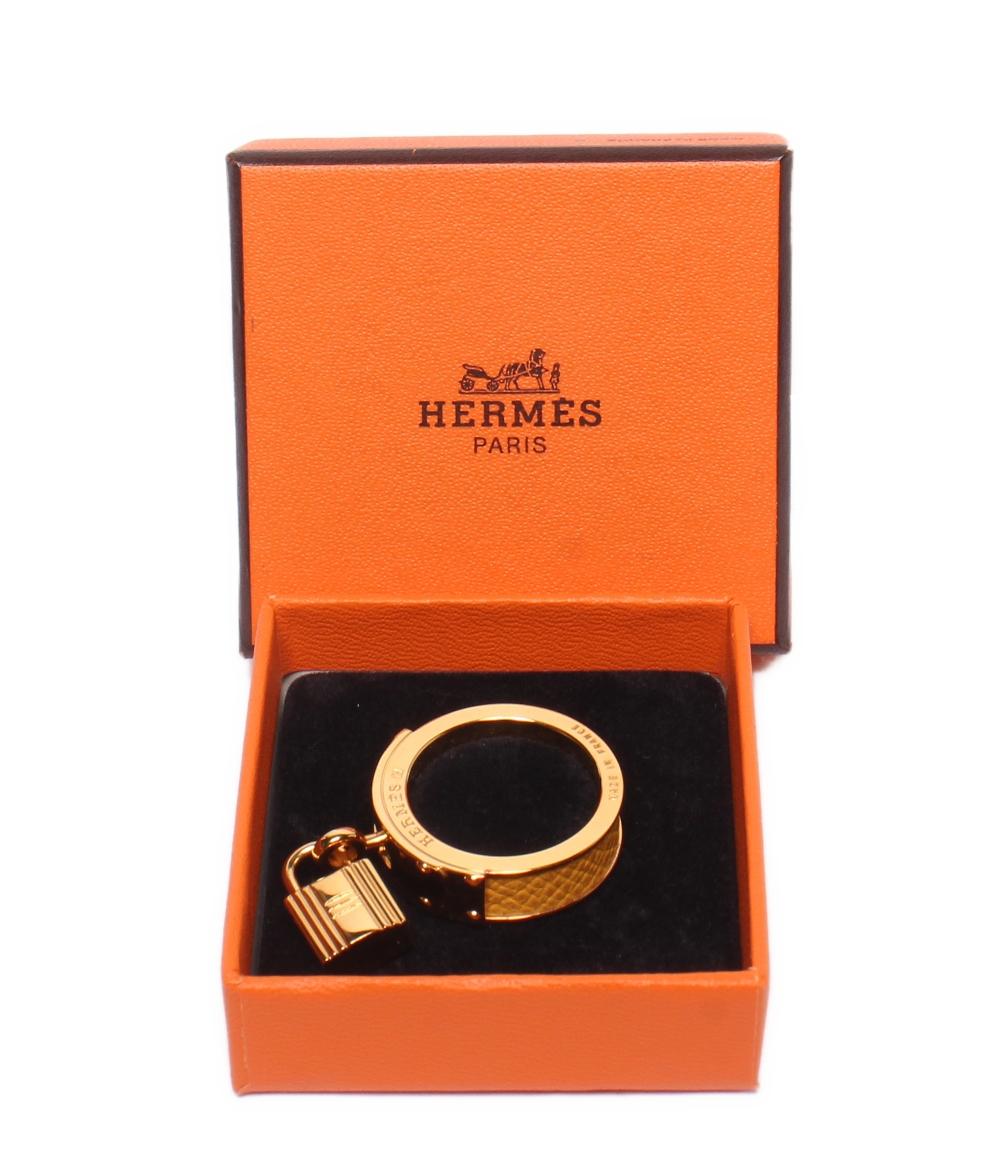 HERMES スカーフリング ゴールド金具 ケリー レディース エルメス