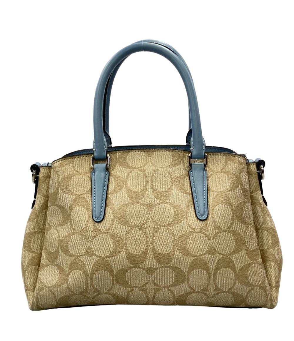COACH 2WAY ハンドバッグ ショルダーバッグ 斜め掛け シグネチャー