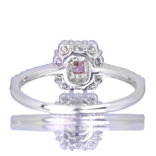 ピンクダイヤモンド 0.187ct/FPP/SI2 ダイヤモンド 0.35ct プラチナ