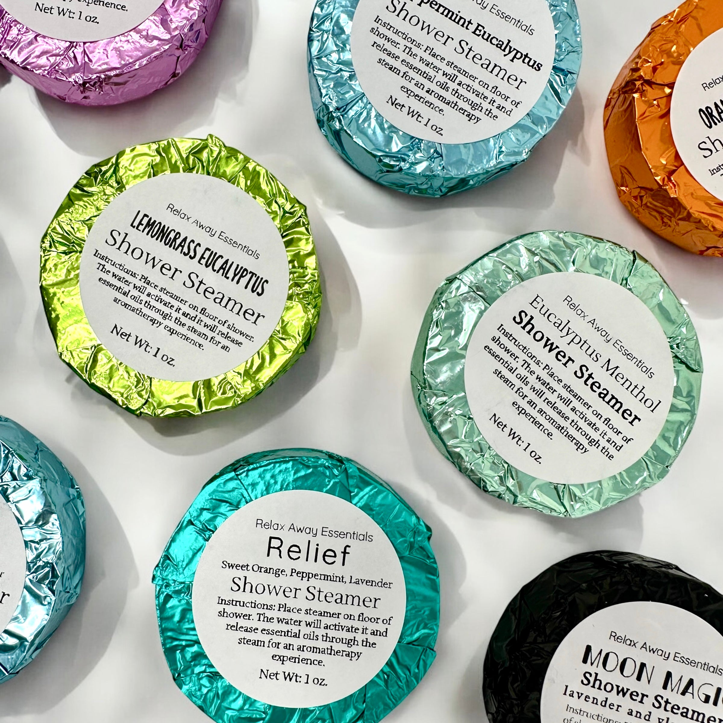 Single Shower Steamer - Choose Scent – Relax Away Essentials