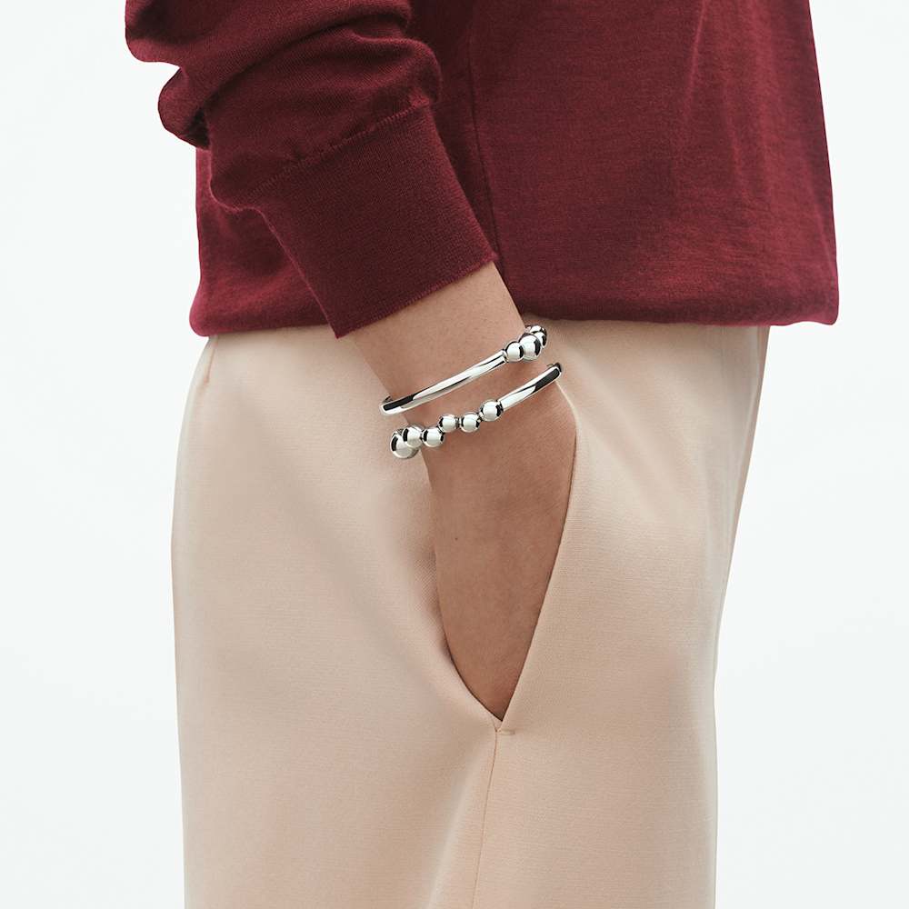 ムーンライトグレープ (MOONLIGHT GRAPES)バングル スターリングシルバー