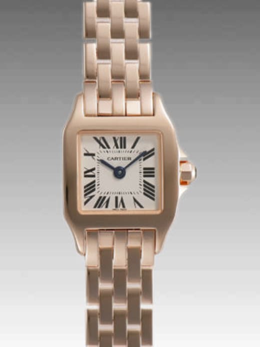 カルティエ ミニサントス ドゥモワゼル W25077X9を高価買取｜腕時計