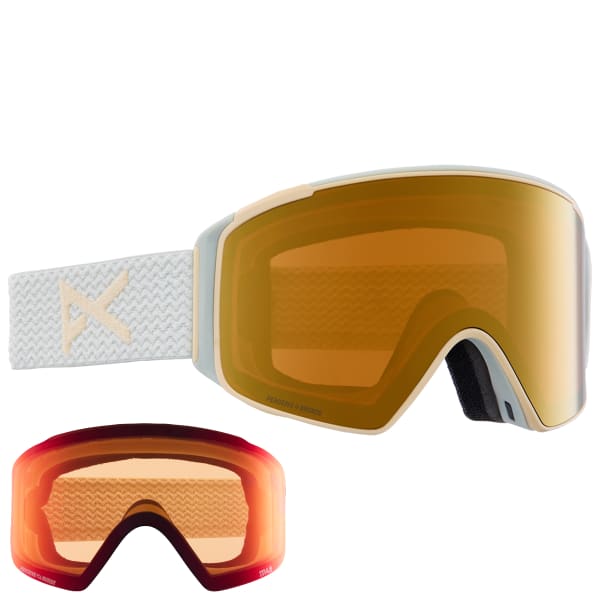 ANON M4S CYLINDRICAL JADE/PRCV SUN BRNZ - Ski goggles