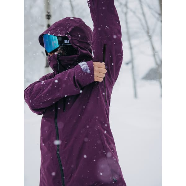 BURTON W AK GORE UPSHFT JK PURPLE ROOT - Ski jacket