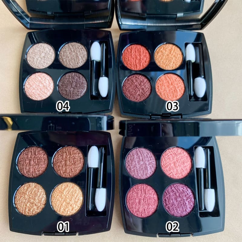 シャネル】ツイードのポーチ付き！人気アイシャドウが限定4種登場9