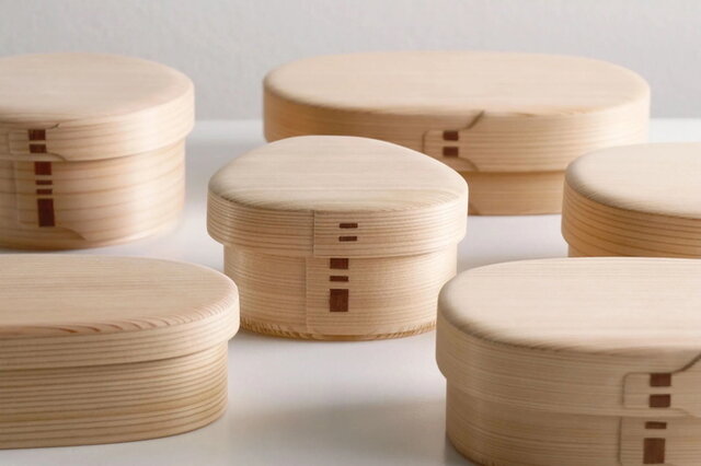 柴田慶信商店｜曲げわっぱ おひつ 5寸(2合)・6寸(3合) - katakana