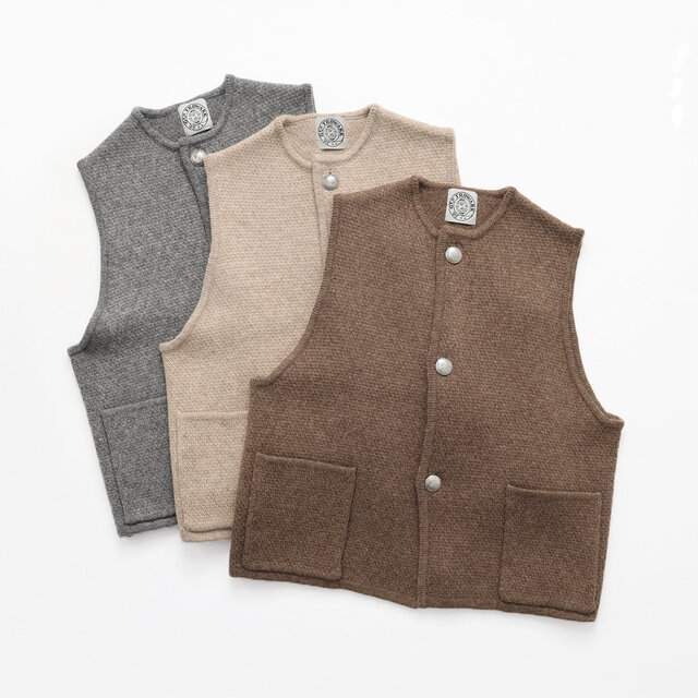 Geo Trowark】サロ別注・ニットベスト💛 - saro(サロ) | キナリノモール