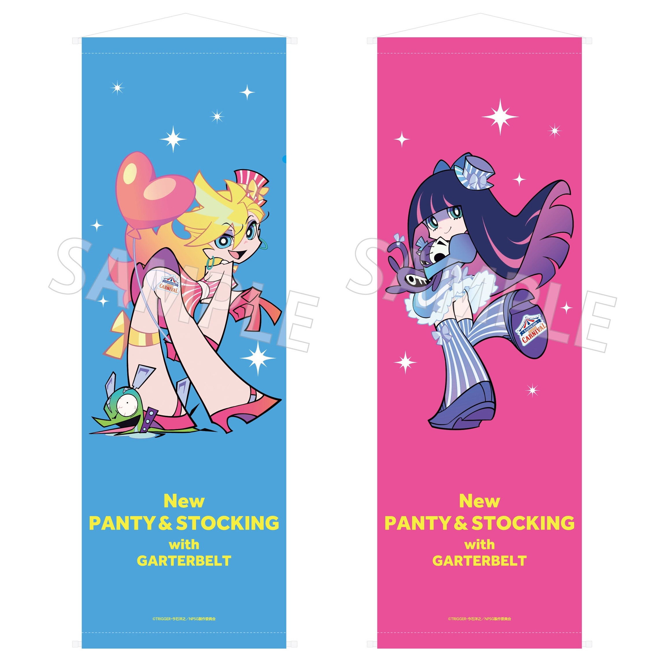 New Panty & Stocking with Garterbelt B2 Half-sized Tapestry