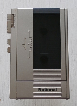 National ナショナルミニカセットレコーダー RQ-352 color: シルバー
