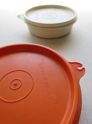 タッパーウェア(大) 長方形·丸形 2コセット タッパーウェア(大) 長方形