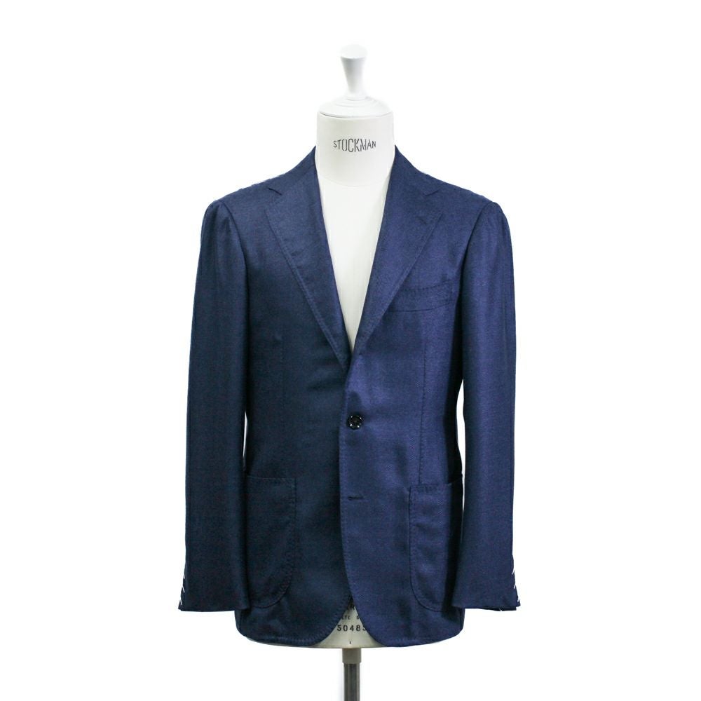 カシミヤ×シルク ネイビージャケット Model No-286 | RING JACKET