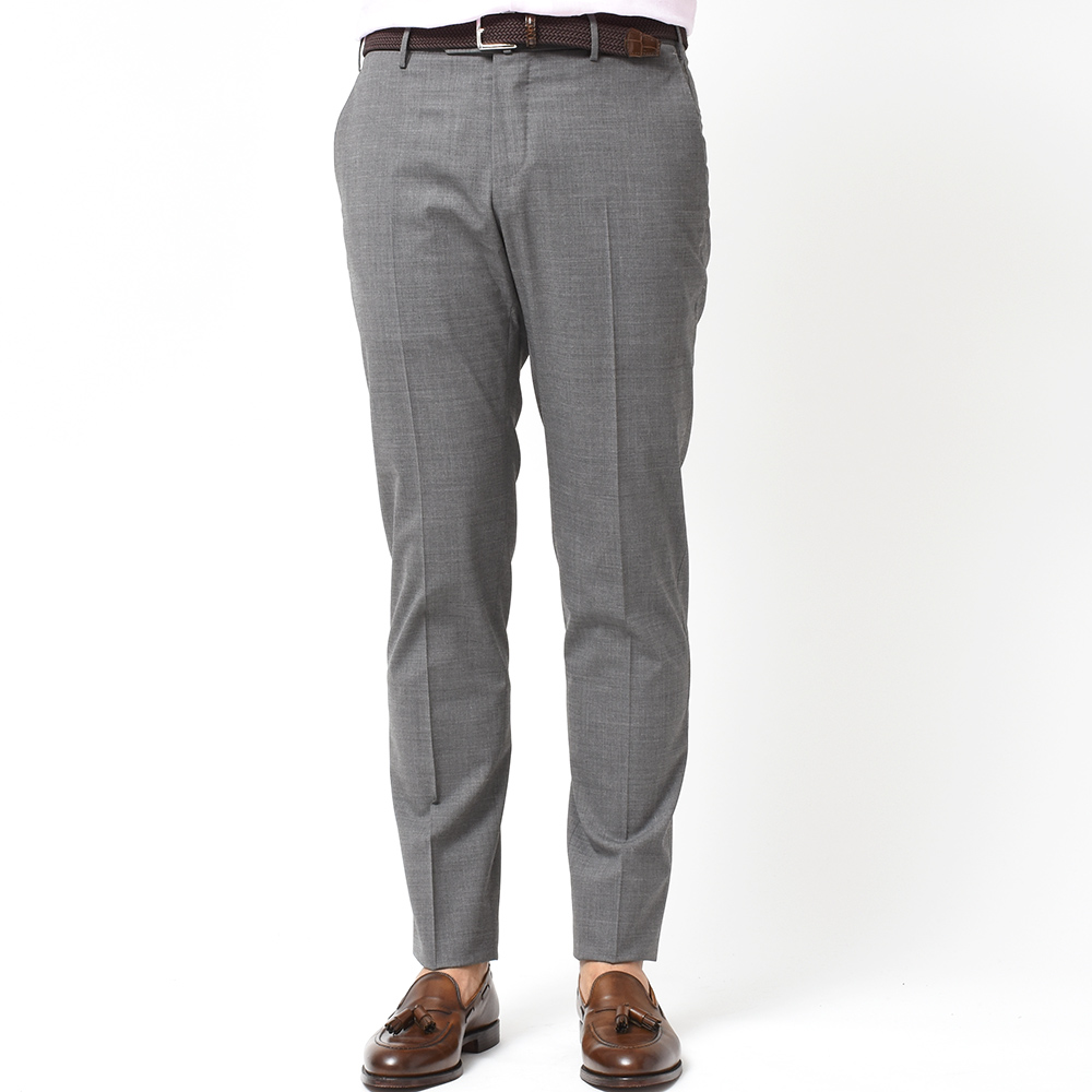 PT TORINO スラックス EVO FIT 洗える グレー サイズ48別注】PT TORINO