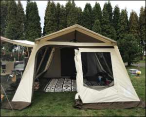 オガワ ロッジシェルターT/C 3375 5人用｜行け！RINRINキャンプ部！！