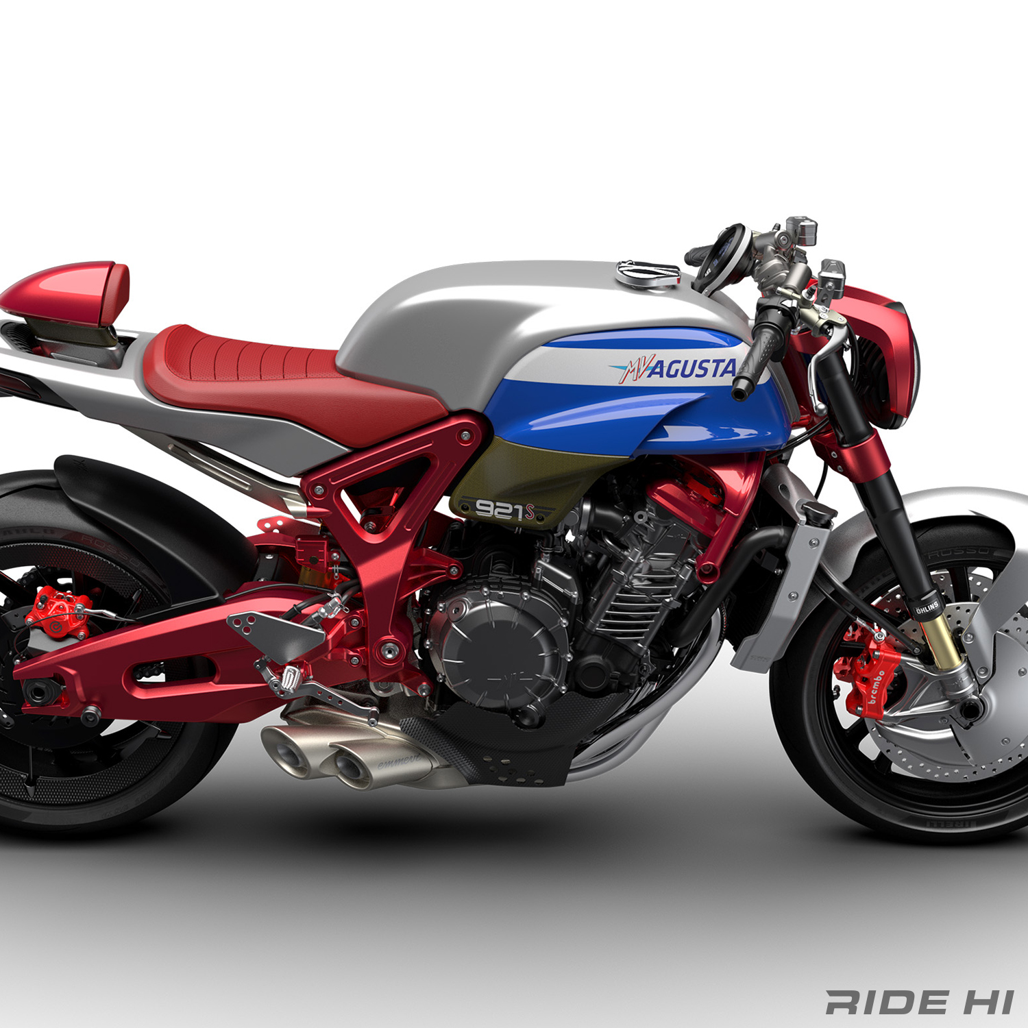 MV AGUSTAのNewラインナップ、 ネオレトロスポーツ 921S をEICMAミラノ