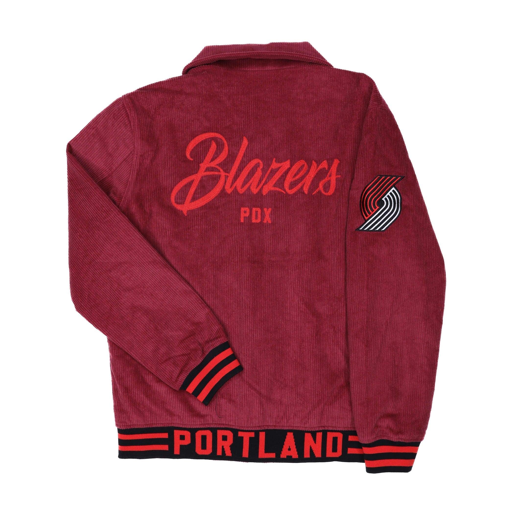 A Swish in Style: The Blazers Wild Collective Corduroy Bomber