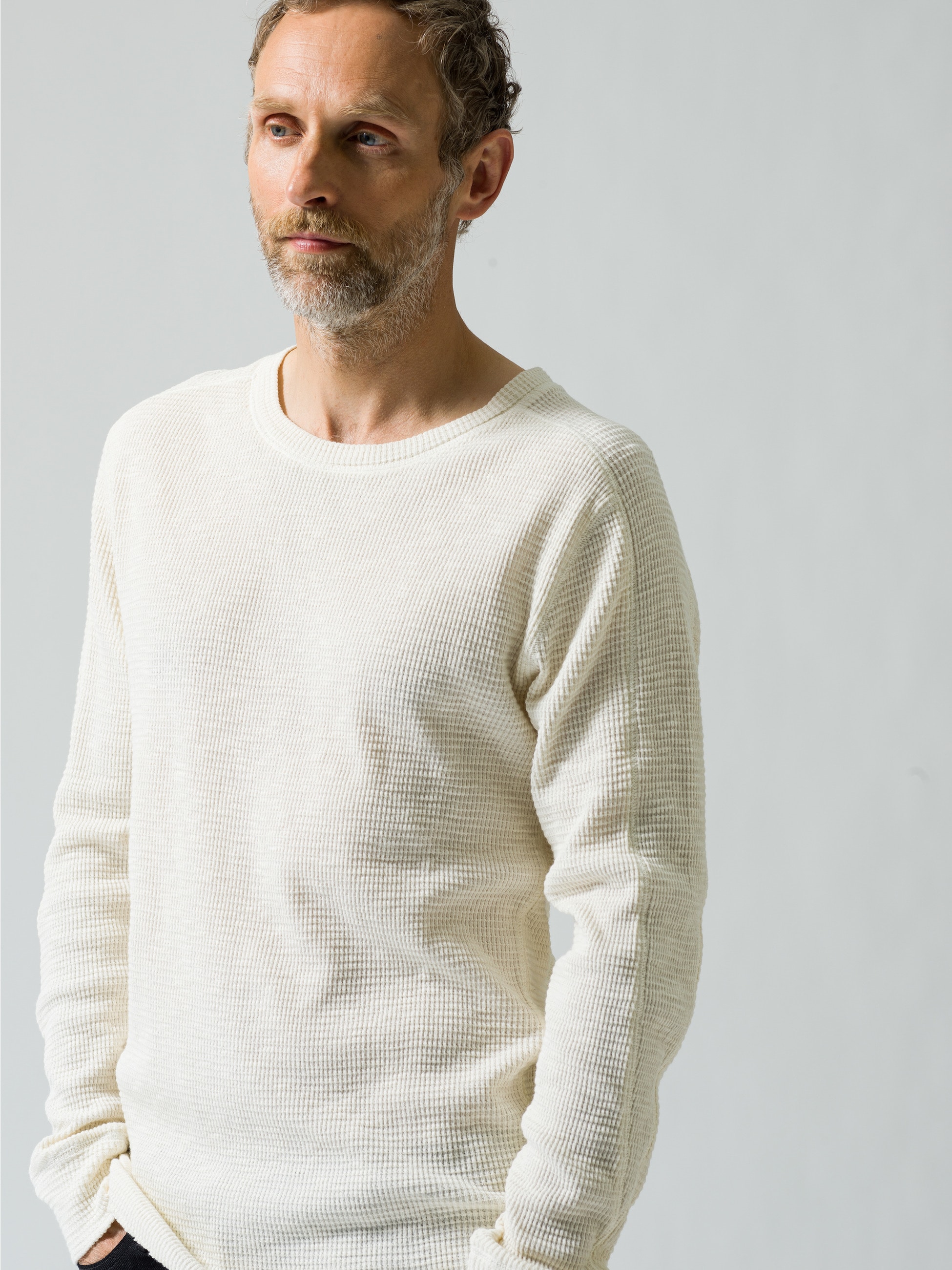 クルーネック ロングスリーブティー｜Double RL(ダブル アール エル