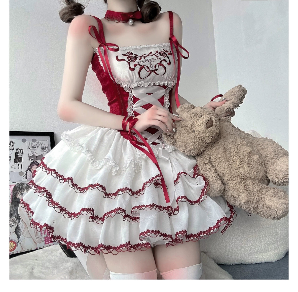 Bell's Gift バレエ風ジャンパースカート – ロリータファッション通販