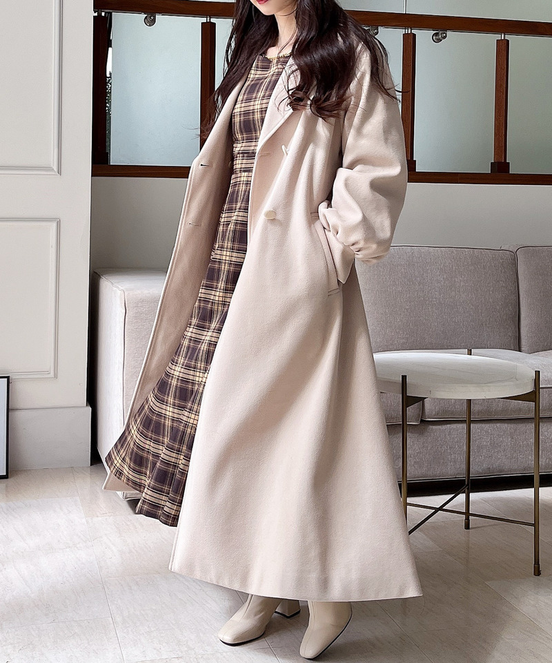 ボリュームスリーブロングコート｜MIIA ミーア 商品詳細｜ファッション