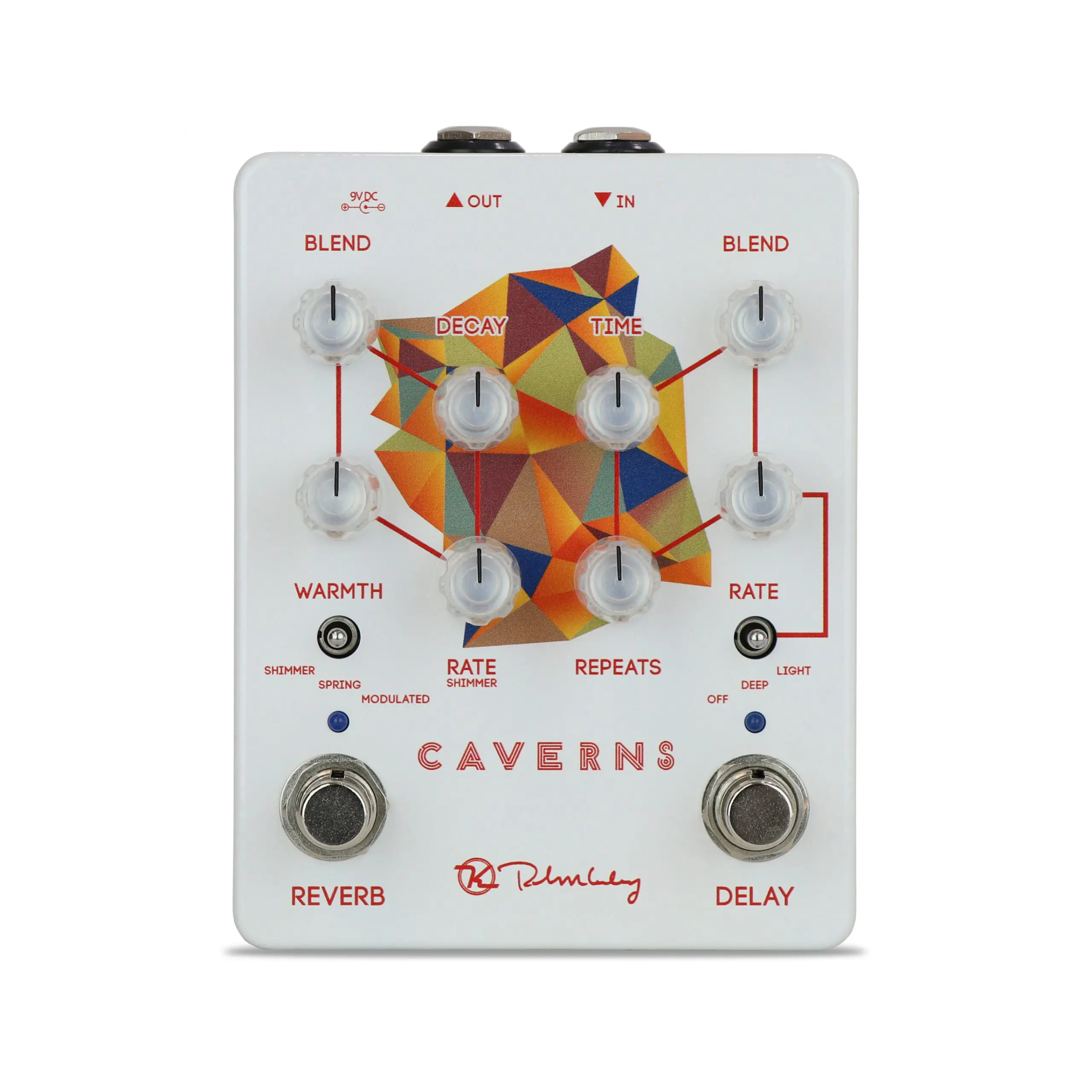 Caverns Delay Reverb - 'Double Down' Custom Shop Edition - Keeley