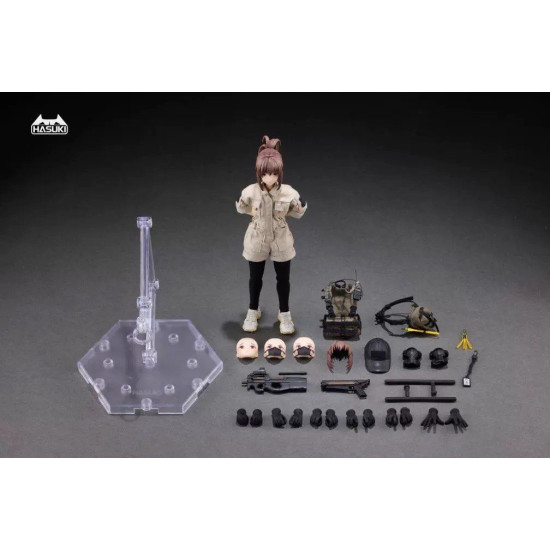 HASUKI 1/12 PA006 IZUMIHAISE Guard Girl Action Figure