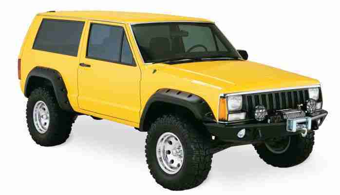 Cherokee Fender Flares: Bushwacker Fender Flares for 2 Door Cherokee