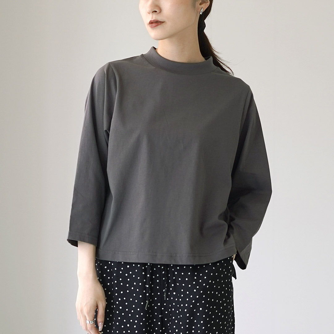 KELEN（ケレン） 7分丈スリーブトップス HARP7 / Tシャツ 七分袖 無地